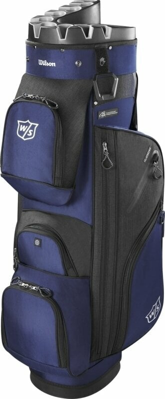 Golfbag Wilson Staff I Lock III Cart Bag Navy/Black Golfbag