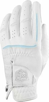 Rukavice Wilson Staff Grip Plus Womens Golf Glove White LH S - 1