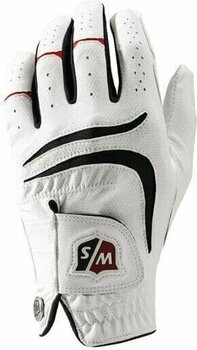 Rukavice Wilson Staff Grip Plus Mens Golf Glove White LH S - 1