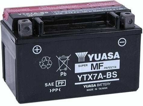 Moto nabíječka/ Baterie Yuasa YTX7A-BS - 1