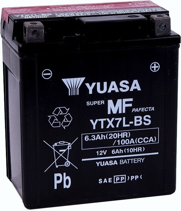 Moto nabíječka/ Baterie Yuasa YTX7L-BS