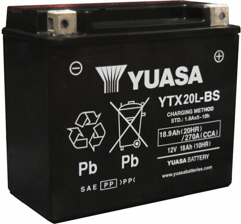 Moto nabíječka/ Baterie Yuasa YTX20L-BS