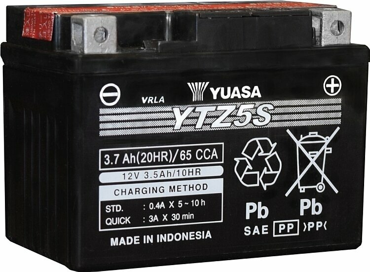 Moto nabíječka/ Baterie Yuasa YTZ5S