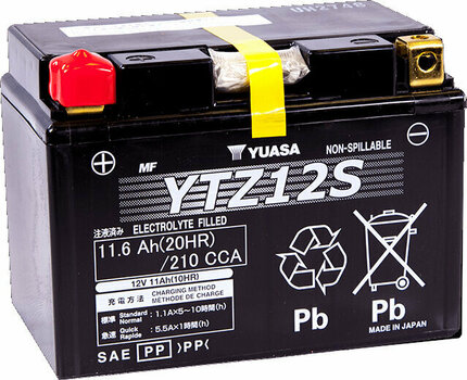 Moto nabíječka/ Baterie Yuasa YTZ12S - 1