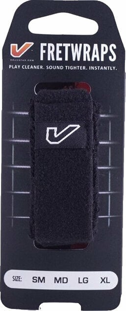 Amortiguador de cuerdas Gruv Gear Fretwrap Black XL