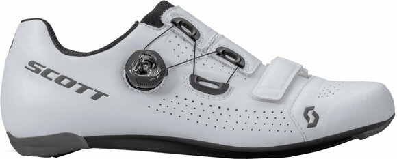 Men's Cycling Shoes Scott Road Team BOA White/Black 45 Men's Cycling Shoes - 1