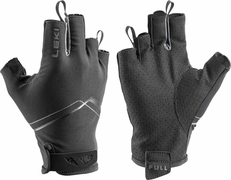 Gloves Leki Multi Breeze Short Black 6 Gloves