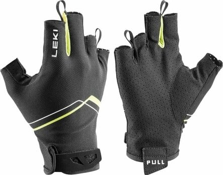 Gloves Leki Multi Breeze Short Black/Yellow/White 10 Gloves - 1