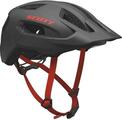 Scott Supra (CE) Helmet Dark Grey/Red UNI (54-61 cm) Fietshelm
