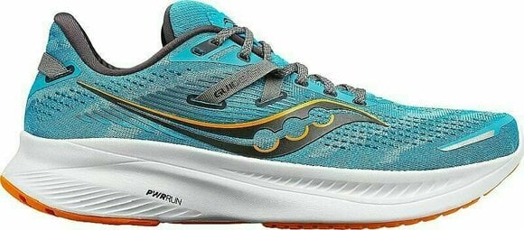 Road running shoes Saucony Guide 16 Mens Shoes Agave/Marigold 41 Road running shoes - 1