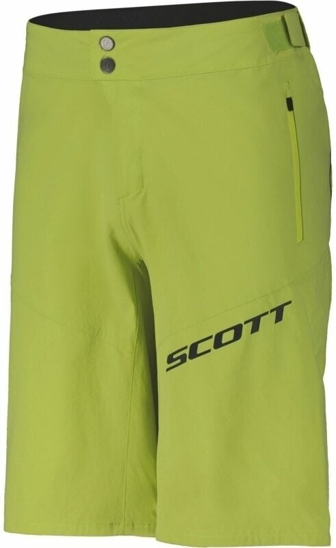 Kolesarske hlače Scott Endurance LS/Fit w/Pad Men's Shorts Bitter Yellow XL Kolesarske hlače