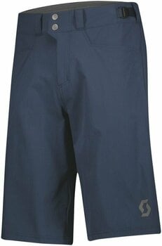 Kolesarske hlače Scott Trail Flow w/pad Midnight Blue 3XL Kolesarske hlače - 1