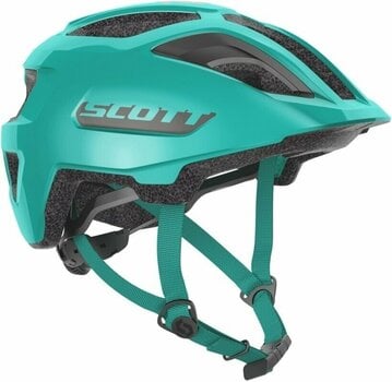 Kid Bike Helmet Scott Jr Spunto Plus Soft Teal Green 50-56 Kid Bike Helmet - 1