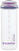 Fľaše na vodu: Hydrapak Botella de agua Recon Clear/Iris/Violet 750 ml Botella de agua Hydrapak Botella de agua Recon Clear/Iris/Violet 750 ml