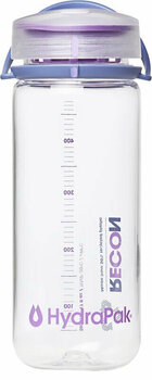Waterfles Hydrapak Recon 500 ml Clear/Iris/Violet Waterfles - 1