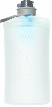 Botella de agua Hydrapak Flux+ 1,5 L Clear/HP Blue Botella de agua - 1