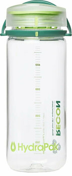 Láhev na vodu Hydrapak Láhev na vodu Recon Clear/Evergreen/Lime 500 ml - 1