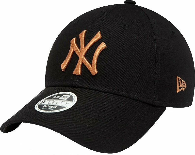 New York Yankees Șapcă 9Forty W MLB Metallic Logo Black/Gold UNI