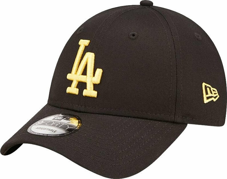 Șapcă Los Angeles Dodgers 9Forty MLB League Essential Black/Yellow UNI Șapcă