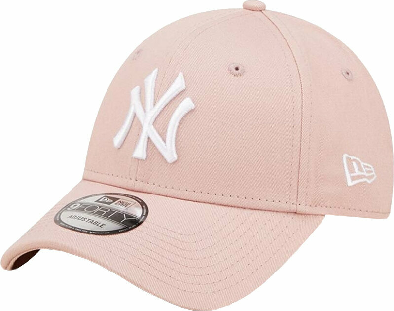 New York Yankees Șapcă 9Forty MLB League Essential Roz/Alb UNI
