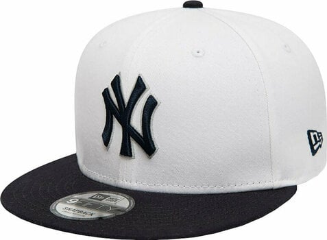 Kappe New York Yankees 9Fifty MLB White Crown Patches White S/M Kappe - 1