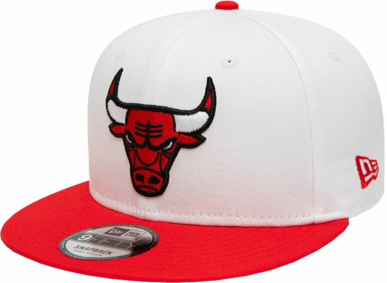 Kappe Chicago Bulls 9Fifty NBA White Crown Patches White M/L Kappe