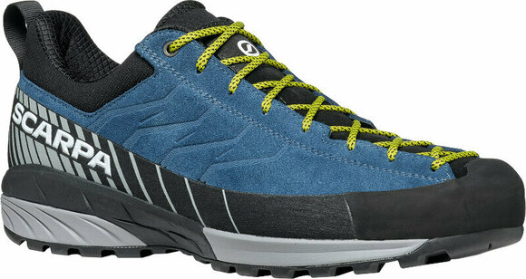 Mens Outdoor Shoes Scarpa Mescalito Ocean/Gray 41,5 Mens Outdoor Shoes - 1