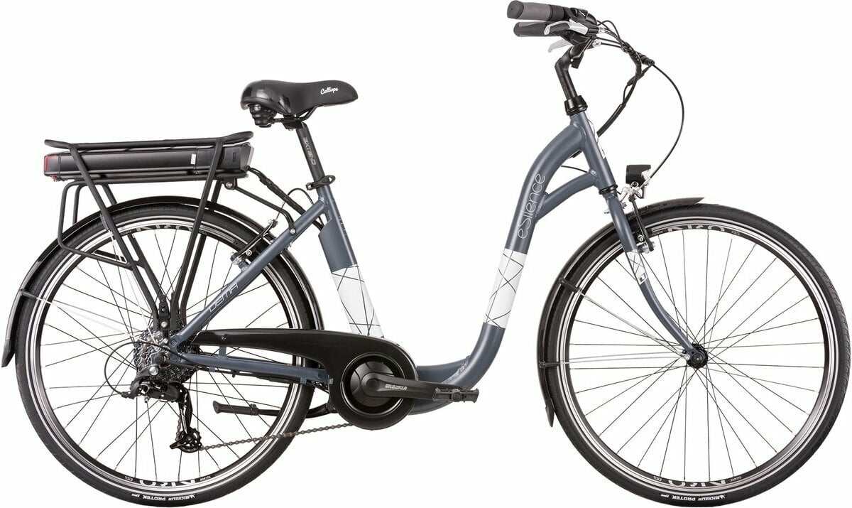 Bicicletă electrică Trekking / City DEMA E-Silence Sunrace RDM41 8SPD 1x7 Grey/White