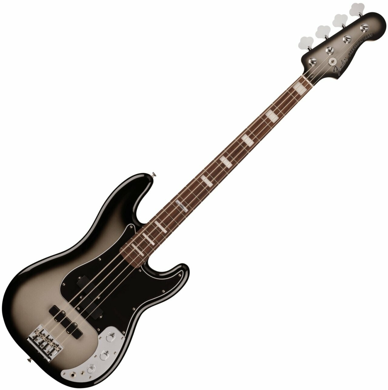Elektrische basgitaar Fender Troy Sanders Precision Bass Silverburst