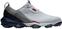 Chaussures de golf pour hommes Footjoy Tour Alpha Mens Golf Shoes White/Navy/Grey 42,5