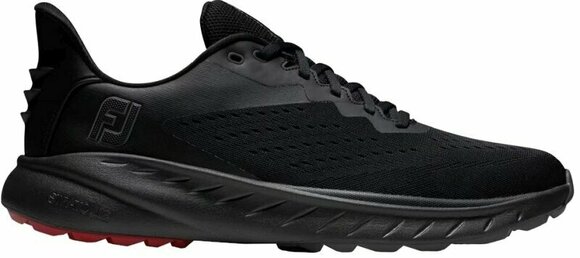 Herren Golfschuhe Footjoy Flex XP Black/Red 47 Herren Golfschuhe - 1