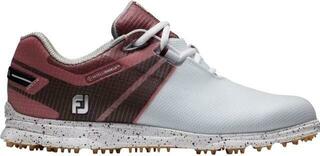 Dámske golfové boty Footjoy Pro SL Sport White/Black/Burgundy