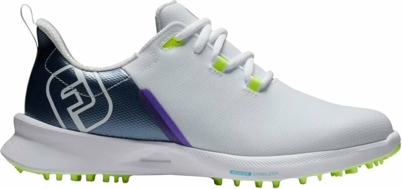 Damen Golfschuhe Footjoy FJ Fuel Sport Womens Golf Shoes White/Pink/Blue 36,5