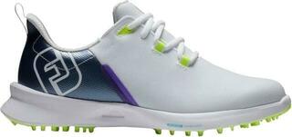 Dámske golfové boty Footjoy FJ Fuel Sport White/Pink/Blue