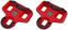 Tacchette / Accessori per pedali BBB MultiClip Red Cleats Tacchette / Accessori per pedali