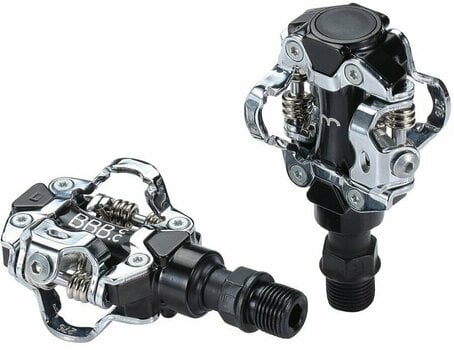 Clipless Pedals BBB TouchMount Black Flat pedals - 1