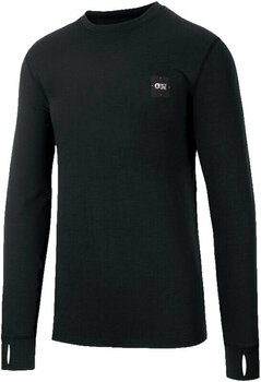 Φούτερ και Μπλούζα Σκι Picture Nangha Top Black M Κοντομάνικη μπλούζα - 1