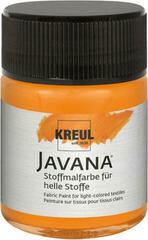 Barva za tekstil Kreul Javana Light Barva za tkanine Orange 50 ml 1 kos