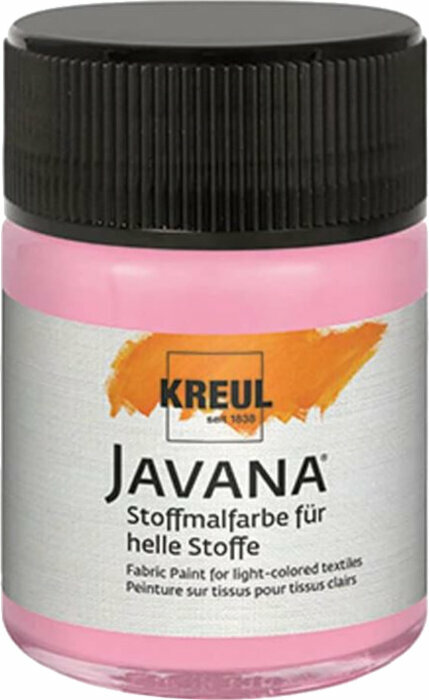Βαφή για Ύφασμα Kreul Javana Textile Paint 50 ml Rose Fluorescent
