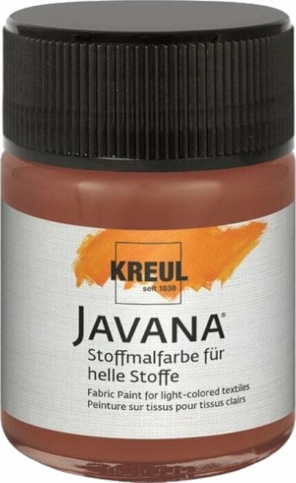 Stofmaling Kreul Javana Textile Paint 50 ml Fawn Brown