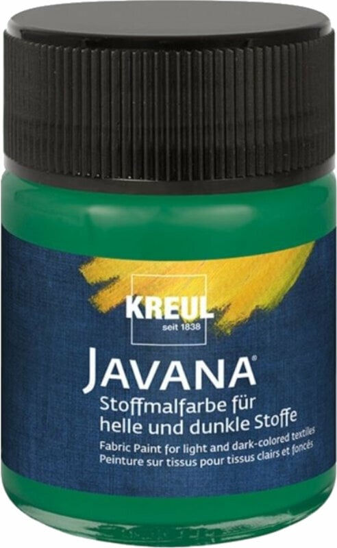 Βαφή για Ύφασμα Kreul Javana Textile Paint 50 ml Leaf Green