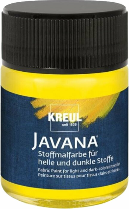 Βαφή για Ύφασμα Kreul Javana Textile Paint 50 ml Yellow