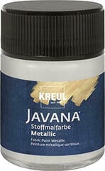 Farba do tkanin Kreul Javana Farba do tkanin Metallic Silver 50 ml 1 szt.