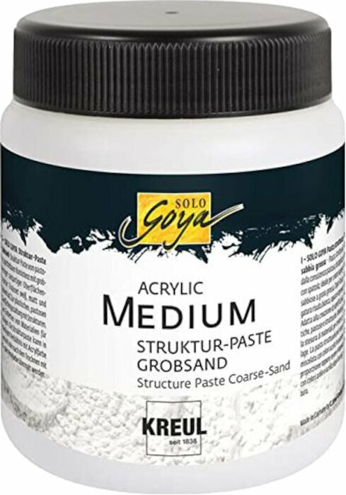 Medium Kreul Solo Goya Structuring Paste Coarse Sand 250 ml