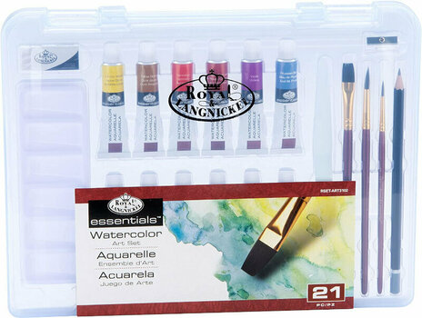 Tinta de aguarela Royal & Langnickel Set of Watercolour Paints 12 x 12 ml - 1