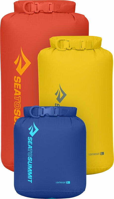 Levně Sea To Summit Lightweight Dry Bag Set Surf the Web/Sulphur/Spicy Orange 3L/5L/8L