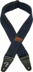 Gitaarriem Fender Wrangler Logo Denim Strap Gitaarriem Dark Indigo