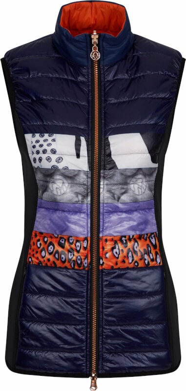 Väst Sportalm Graphic Womens Vest Deep Water 36