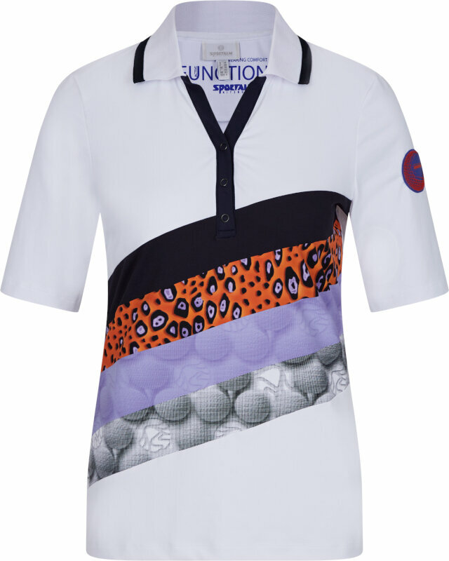 Levně Sportalm Gigi Womens Polo Shirt Optical White 36
