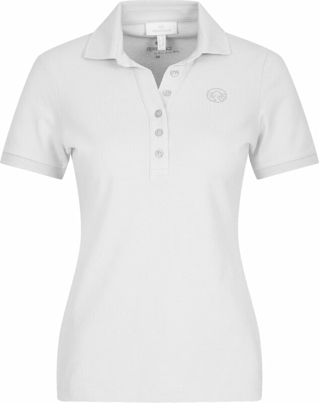 Polo-Shirt Sportalm Shank Womens Polo Shirt Optical White 36